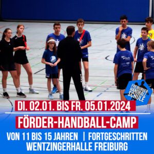 Förder Handball-Camp in den Winterferien 2023/2024