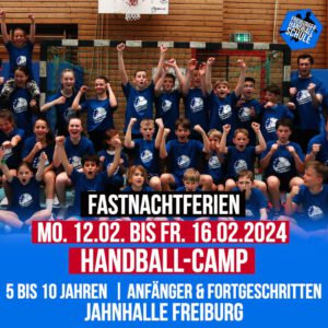 Handball Camp in den Fastnachtferien 2024 (von 5 bis 10 Jahren)